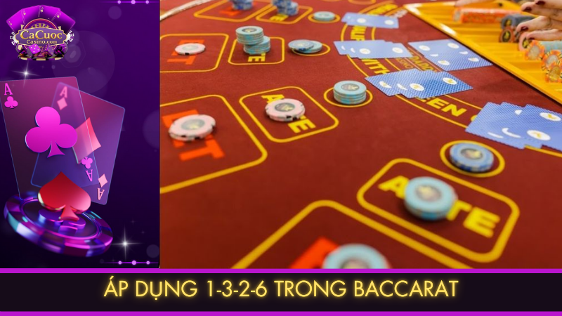 Áp dụng chiến thuật 1-3-2-6 trong Baccarat