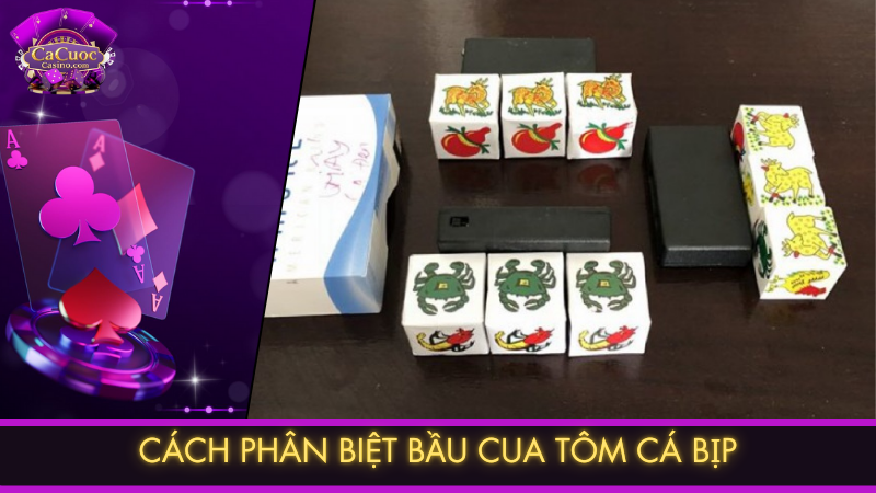 Cách phân biệt bầu cua tôm cá bịp