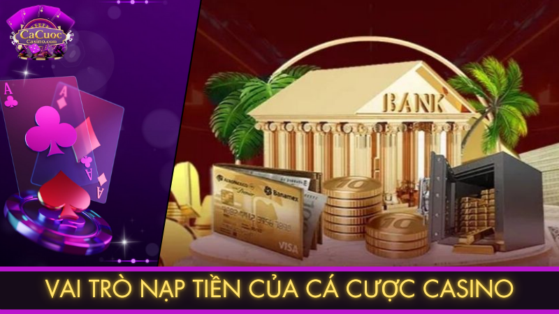 Vai trò Nạp tiền của cá cược casino