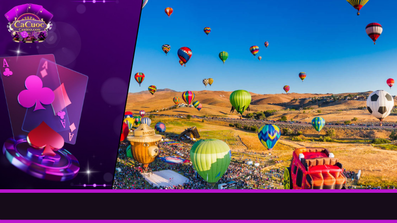 Bảng cược trong trò chơi Balloon Race.